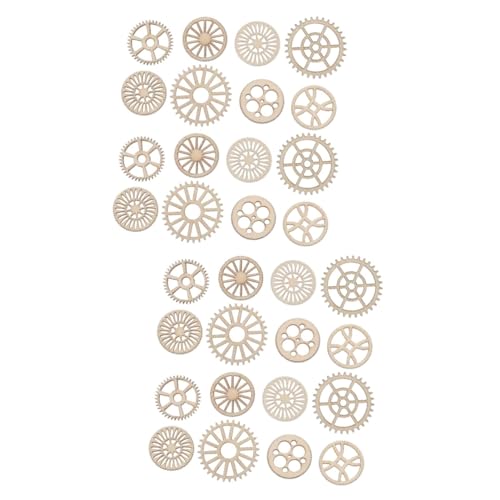 Luxshiny 2 Sätze Holz Gear Wanddekoration Teiliges Für Kreative Diy Projekte Unvollendete Holzscheiben Im Industriellen Zum Basteln Von Wandkunst Und Fotodekoration 100 Stück * 2 Luxshiny 2 Sätze Holz Gear Wanddekoration Teiliges Für Kreative Diy Projekte Unvollendete Holzscheiben Im Industriellen Zum Basteln Von Wandkunst Und Fotodekoration 100 Stück * 2 von Luxshiny