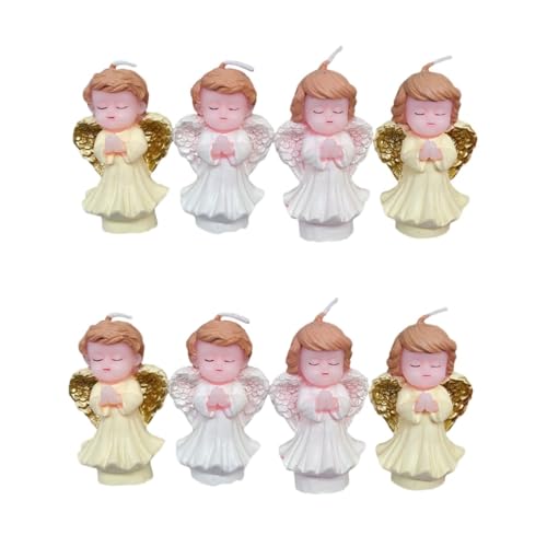 Luxshiny 2 Sätze Kleine Engel Kerze Babys Kerze Für Die Babyparty Duftkerzen Für Zu Hause Kerzen Für Kuchen Engelskerze Coole Kerzen Geformte Kerzen Kuchenkerze Paraffin 4 Stück * 2 Luxshiny 2 Sätze Kleine Engel Kerze Babys Kerze Für Die Babyparty Duftkerzen Für Zu Hause Kerzen Für Kuchen Engelskerze Coole Kerzen Geformte Kerzen Kuchenkerze Paraffin 4 Stück * 2 von Luxshiny
