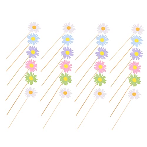 Luxshiny 2 Sätze Kucheneinsatz Blumenparty-zubehör Cupcake -topper Hochzeit Blumen- Farbig Frühling Wählt Einsätze Daisy One Kuchendeckel Künstlich Papier 24 Stück * 2 Luxshiny 2 Sätze Kucheneinsatz Blumenparty-zubehör Cupcake -topper Hochzeit Blumen- Farbig Frühling Wählt Einsätze Daisy One Kuchendeckel Künstlich Papier 24 Stück * 2 von Luxshiny