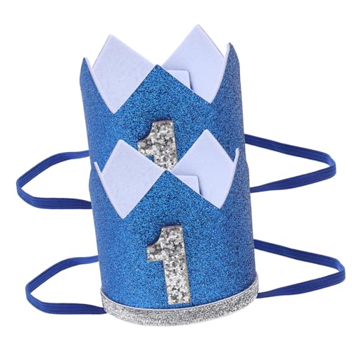 Luxshiny 2 Stück Geburtstagskrone Hut Leichtes Sicheres Material für Geburtstag für Kindergeburtstagsfeiern mit Anpassbarem Design für Optimalen Halt und Luxshiny 2 Stück Geburtstagskrone Hut Leichtes Sicheres Material für Geburtstag für Kindergeburtstagsfeiern mit Anpassbarem Design für Optimalen Halt und von Luxshiny