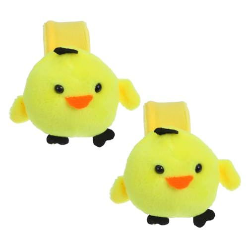 Luxshiny 2 Stück Kleines Huhn-Armband Stofftier -Slap -Armband Slap-Armband mit niedlichen Tieren Entzückendes Handgelenk-Schlagband gefülltes Schlagarmband Slap Armbänder Plüsch Luxshiny 2 Stück Kleines Huhn-Armband Stofftier -Slap -Armband Slap-Armband mit niedlichen Tieren Entzückendes Handgelenk-Schlagband gefülltes Schlagarmband Slap Armbänder Plüsch von Luxshiny