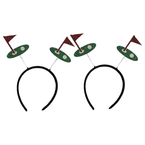 Luxshiny 2 Stück Sportliches Stirnbänder Golf-design Leichtes Bequemes Party Haarband für Damen Dekoratives Sportkopfschmuck für Tanz Fotoshooting und Sportevents Luxshiny 2 Stück Sportliches Stirnbänder Golf-design Leichtes Bequemes Party Haarband für Damen Dekoratives Sportkopfschmuck für Tanz Fotoshooting und Sportevents von Luxshiny