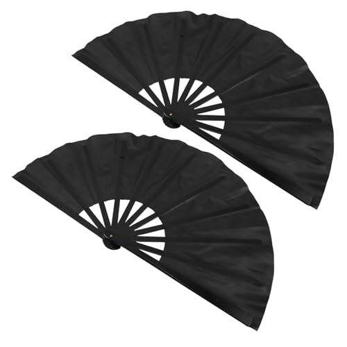Luxshiny 2 Stück Tai Chi Handfächer Dekorative Faltfächer Kung Fu Faltfächer Handfächer Für Frauen Faltbare Festivalfächer Lustiger Rave Fächer Chinesischer Fächer Handfächer Luxshiny 2 Stück Tai Chi Handfächer Dekorative Faltfächer Kung Fu Faltfächer Handfächer Für Frauen Faltbare Festivalfächer Lustiger Rave Fächer Chinesischer Fächer Handfächer von Luxshiny