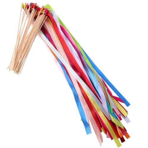 Luxshiny 20 Stück Bunte Tanzstäbe Mit Glöckchen Hochzeitsstäbe Luftschlangen Lustige Party-Gastgeschenke Für Kinder Und Erwachsene Luxshiny 20 Stück Bunte Tanzstäbe Mit Glöckchen Hochzeitsstäbe Luftschlangen Lustige Party-Gastgeschenke Für Kinder Und Erwachsene von Luxshiny