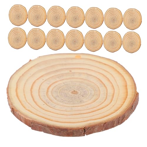 Luxshiny 20 Stück Holzscheiben für Weihnachten Naturholz Dekoration für Bastelprojekte für Diy Kreative Handarbeiten Festliche Ornamente Luxshiny 20 Stück Holzscheiben für Weihnachten Naturholz Dekoration für Bastelprojekte für Diy Kreative Handarbeiten Festliche Ornamente von Luxshiny
