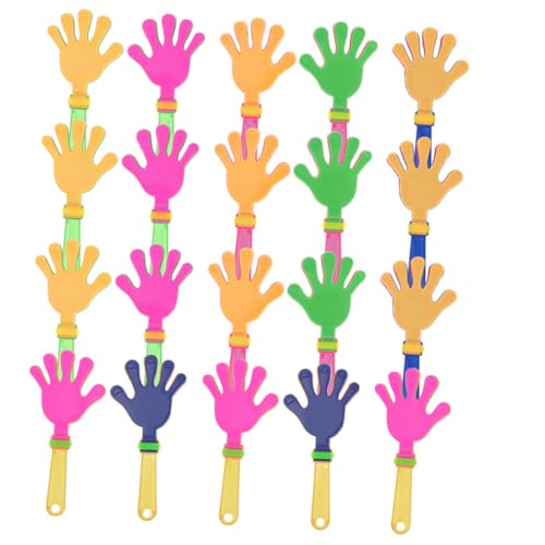 Luxshiny 20 Stück Palmspielzeug Party-handklatschen Jubel-Tools Gastgeschenke Zum Jubeln Kinderklöppel Klöppel Für Sportveranstaltungen Handklöppel Aus Kunststoff Handklöppel Prop Plastik Luxshiny 20 Stück Palmspielzeug Party-handklatschen Jubel-Tools Gastgeschenke Zum Jubeln Kinderklöppel Klöppel Für Sportveranstaltungen Handklöppel Aus Kunststoff Handklöppel Prop Plastik von Luxshiny