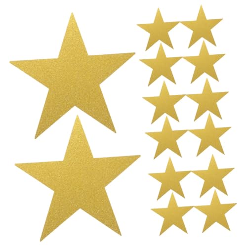 Luxshiny 24 Stück Glitzerpapier Fünf-punkte-stern Sterne Dekorationen Papierausschnitte Tischkonfetti Glitzersterne Sterne Ausschnitte Geburtstag Konfetti Sterne Für Schwarzes Brett Golden Luxshiny 24 Stück Glitzerpapier Fünf-punkte-stern Sterne Dekorationen Papierausschnitte Tischkonfetti Glitzersterne Sterne Ausschnitte Geburtstag Konfetti Sterne Für Schwarzes Brett Golden von Luxshiny