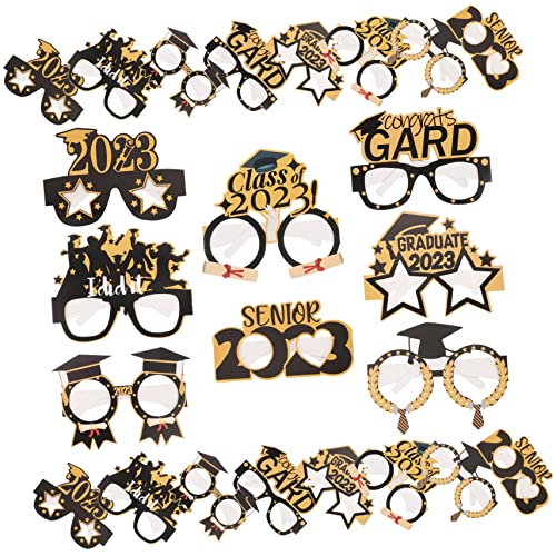 Luxshiny Stück Graduierungsfeier Brillen Requisiten Teiliges für Abschlussfeiern Lustige Foto Accessoires für Unvergessliche Erinnerungen Leicht und Tragbar für Gruppenfotos Luxshiny Stück Graduierungsfeier Brillen Requisiten Teiliges für Abschlussfeiern Lustige Foto Accessoires für Unvergessliche Erinnerungen Leicht und Tragbar für Gruppenfotos von Luxshiny