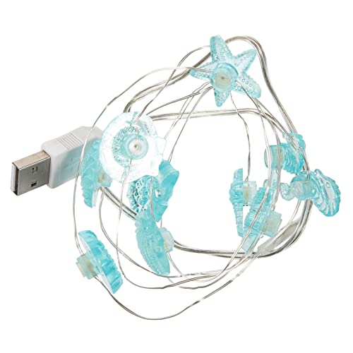 Luxshiny 3 Saiten Lichterkette Meeresdeko LED Ocean Themed Lichter für Kinderzimmer und Garten Warmweiß USB Betrieben für Partys und Festlichkeiten Sicherer Kupferdraht Flexible Nutzung Luxshiny 3 Saiten Lichterkette Meeresdeko LED Ocean Themed Lichter für Kinderzimmer und Garten Warmweiß USB Betrieben für Partys und Festlichkeiten Sicherer Kupferdraht Flexible Nutzung von Luxshiny