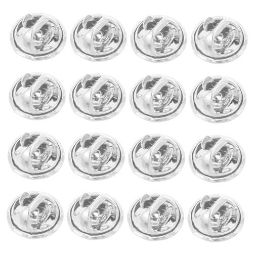 Luxshiny 30 Sets Broschenrückseiten Mit Schmetterlingsverschluss Anstecknadelrücken Schmetterlingsrückseiten Verriegelungsrückseiten Anstecknadelrücken Anstecknadelverschluss von Luxshiny