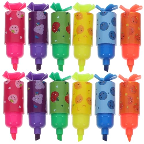 Luxshiny 30 Stück Mini Textmarker für Süße Leuchtstifte Pastellfarben für Schule Geburtstagsfeiern und Projekte Marker Luxshiny 30 Stück Mini Textmarker für Süße Leuchtstifte Pastellfarben für Schule Geburtstagsfeiern und Projekte Marker von Luxshiny