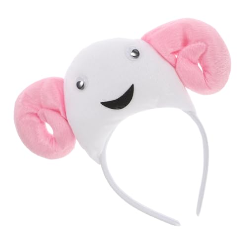 Luxshiny 3D-Schaf-Haarband Lamm Performance-Kopfzubehör Kind Erwachsene Kopfbedeckung dekoratives Ohr-Stirnband Kopfschmuck Requisiten tierischer Kopfschmuck Halloween-Haarband Plastik Weiß Luxshiny 3D-Schaf-Haarband Lamm Performance-Kopfzubehör Kind Erwachsene Kopfbedeckung dekoratives Ohr-Stirnband Kopfschmuck Requisiten tierischer Kopfschmuck Halloween-Haarband Plastik Weiß von Luxshiny