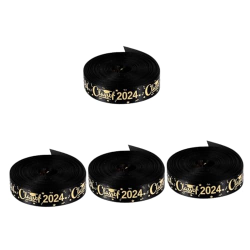 Luxshiny 4 Rollen Graduation Ribbon Breites Geschenkband für Diy Verpackungen Dekoratives Satinband für Abschlussfeiern Bastelprojekte und Geschenkdekoration Yards Luxshiny 4 Rollen Graduation Ribbon Breites Geschenkband für Diy Verpackungen Dekoratives Satinband für Abschlussfeiern Bastelprojekte und Geschenkdekoration Yards von Luxshiny