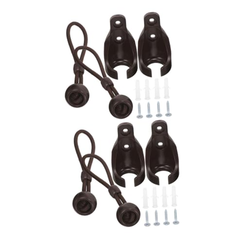 Luxshiny 4 Stück Feder Schnalle Gardinenstangen Ohne Bohren Für Die Wand Sprungbügel Rollo-Befestigung Universelles Ersatz-Sonnenschutz-Bungee-Set Kordelstopper Für Rollos Schwarz Plastik Luxshiny 4 Stück Feder Schnalle Gardinenstangen Ohne Bohren Für Die Wand Sprungbügel Rollo-Befestigung Universelles Ersatz-Sonnenschutz-Bungee-Set Kordelstopper Für Rollos Schwarz Plastik von Luxshiny