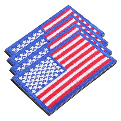 Luxshiny 4 Stück Flaggen-stickpatch Patriotisch Retro Nähen Im Freien Dekoration Flagge Patches Nähen Abzeichen Patch Eisen Auf Flecken Für Kleidung Aufnäher Gestickt Flaggenpatch Stoff Luxshiny 4 Stück Flaggen-stickpatch Patriotisch Retro Nähen Im Freien Dekoration Flagge Patches Nähen Abzeichen Patch Eisen Auf Flecken Für Kleidung Aufnäher Gestickt Flaggenpatch Stoff von Luxshiny