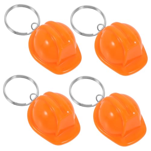 Luxshiny 4stücke Mini Sicherheitshelm Schlüsselanhänger Lustige Mini Bauhelm Schlüsselanhänger Für Bau-themenpartys Robuste Und Stilvolle Geschenkideen Für Männer Praktisch Und von Luxshiny