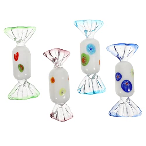 Luxshiny 4 Stück Japanische Candy Ornamente Teiliges Farbige Lifelike Süßigkeiten Dekorative Kunst für Schreibtisch Wohnkultur Wohnzimmer Büro von Luxshiny