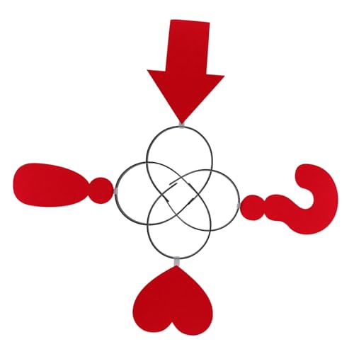 Luxshiny 4 Stück Lustiges Stirnband mit Fragezeichen Pfeilsymbol Ausrufezeichen und Herz Weicher Haarschmuck für Party Cosplay und Alltagsgebrauch Bequem und Vielseitig Passend für Damen Luxshiny 4 Stück Lustiges Stirnband mit Fragezeichen Pfeilsymbol Ausrufezeichen und Herz Weicher Haarschmuck für Party Cosplay und Alltagsgebrauch Bequem und Vielseitig Passend für Damen von Luxshiny