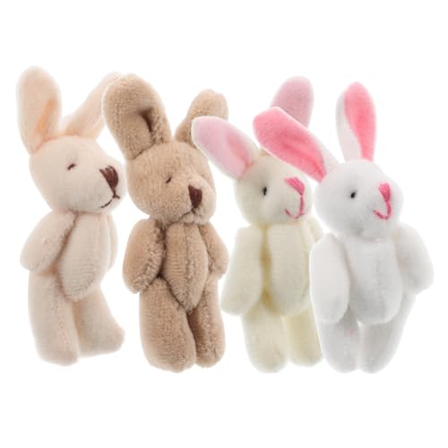 Luxshiny 4 Stück Plüschtier Ausgestopftes Kaninchen Kleines Häschen Das Kleine Kaninchen Kleine Stofftiere Auto Dekoration Zum Aufhängen Flauschiger Hase Schlüsselanhänger Luxshiny 4 Stück Plüschtier Ausgestopftes Kaninchen Kleines Häschen Das Kleine Kaninchen Kleine Stofftiere Auto Dekoration Zum Aufhängen Flauschiger Hase Schlüsselanhänger von Luxshiny