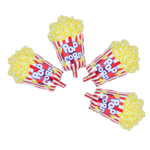 Luxshiny 4 Stück Popcornballon Partyversorgung Filmpartydekorationen Popcorn-Partyzubehör Fast-Food-Partydekorationen Popcorn-Dekorationen für Partys Popcorn Party bevorzugt Aluminiumfolie Luxshiny 4 Stück Popcornballon Partyversorgung Filmpartydekorationen Popcorn-Partyzubehör Fast-Food-Partydekorationen Popcorn-Dekorationen für Partys Popcorn Party bevorzugt Aluminiumfolie von Luxshiny