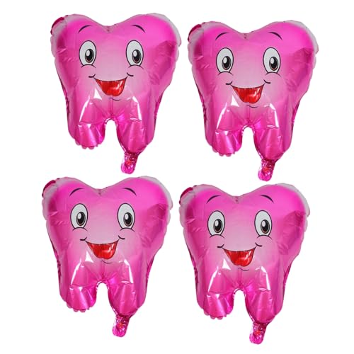 Luxshiny 4 Stück Shower Folienballons Lustige Zahnballons für Kindergeburtstagsfeiern Hochzeiten und Partys Süße Dekoration für Drinnen und Draußen Luxshiny 4 Stück Shower Folienballons Lustige Zahnballons für Kindergeburtstagsfeiern Hochzeiten und Partys Süße Dekoration für Drinnen und Draußen von Luxshiny
