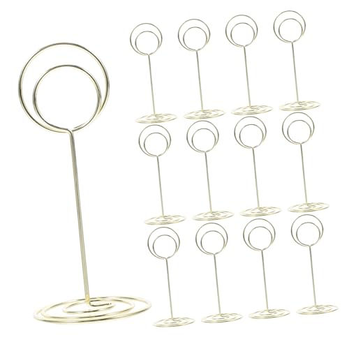 Luxshiny 45 Stück Notizordner Metalldraht Notizhalter Tisch Memohalter Restaurant Tischkartenhalter Tisch Schilderhalter Visitenkartenhalter Display Mini Kartenhalter Eisendraht Luxshiny 45 Stück Notizordner Metalldraht Notizhalter Tisch Memohalter Restaurant Tischkartenhalter Tisch Schilderhalter Visitenkartenhalter Display Mini Kartenhalter Eisendraht von Luxshiny