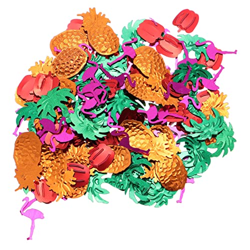 Luxshiny 5 Packungen Hawaiian Party Dekoration Set Scatter Confetti mit Flamingo Ananas und Chili für Tischdekoration Einladungen und Feierlichkeiten Luxshiny 5 Packungen Hawaiian Party Dekoration Set Scatter Confetti mit Flamingo Ananas und Chili für Tischdekoration Einladungen und Feierlichkeiten von Luxshiny