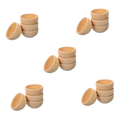 Luxshiny 5 Sätze Teiliges Set Unbemalter Holzschalen Für Diy Holzspielzeug Zum Malen Und Gestalten Kreative Bastelideen Für Handwerkliche Aktivitäten Und Fantasieanregung 4 Stück * 5 Luxshiny 5 Sätze Teiliges Set Unbemalter Holzschalen Für Diy Holzspielzeug Zum Malen Und Gestalten Kreative Bastelideen Für Handwerkliche Aktivitäten Und Fantasieanregung 4 Stück * 5 von Luxshiny