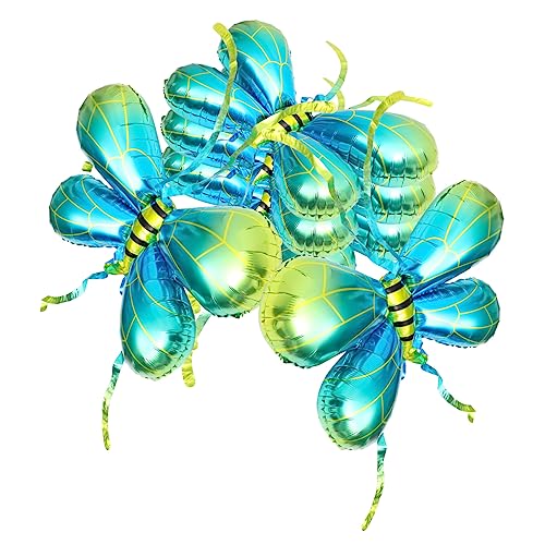 Luxshiny 5 Stück Bienenflügelballon Dekorationen Geburtstag Luftballons Ö Geformt Farben Party Flügel Ballons Groß Bienenflügel-ballondekoration Bienenballons Blau Aluminiumfolie Luxshiny 5 Stück Bienenflügelballon Dekorationen Geburtstag Luftballons Ö Geformt Farben Party Flügel Ballons Groß Bienenflügel-ballondekoration Bienenballons Blau Aluminiumfolie von Luxshiny
