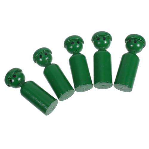 Luxshiny 5 Stück Holzpuppenspielzeug Pädagogische Holzfiguren Lernen Rollenspielspielzeug Aus Holz Lernspielzeug Für Kleinkinder Vorgeben Spielfiguren Green Luxshiny 5 Stück Holzpuppenspielzeug Pädagogische Holzfiguren Lernen Rollenspielspielzeug Aus Holz Lernspielzeug Für Kleinkinder Vorgeben Spielfiguren Green von Luxshiny