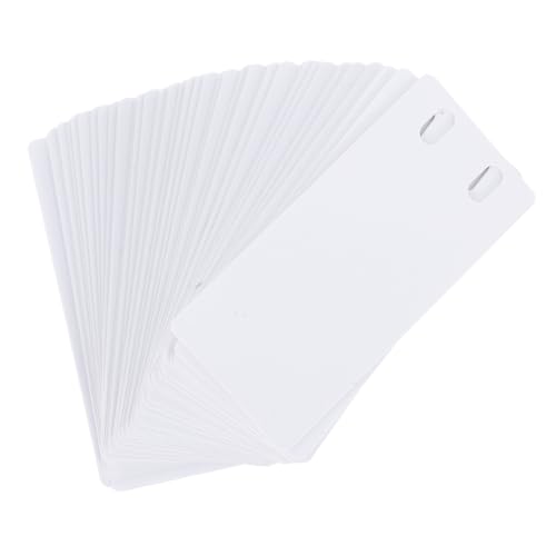 Luxshiny 50 Stück Kabel-Identifikationsschild Etiketten für Kabelnummern Drahtmarkierung PVC Weiß Luxshiny 50 Stück Kabel-Identifikationsschild Etiketten für Kabelnummern Drahtmarkierung PVC Weiß von Luxshiny