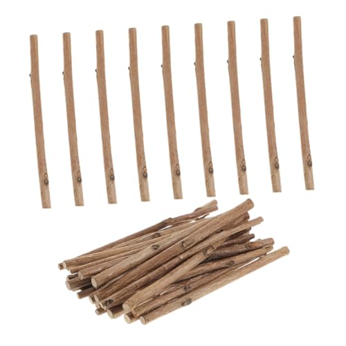 Luxshiny 50 Stück Naturhölzernstöcke Holzstöcke selber machen Holzstöcke bauen Holzhandwerk Fotorequisiten Holzstäbe lang bastelstöcke selber machen Light Brown Luxshiny 50 Stück Naturhölzernstöcke Holzstöcke selber machen Holzstöcke bauen Holzhandwerk Fotorequisiten Holzstäbe lang bastelstöcke selber machen Light Brown von Luxshiny