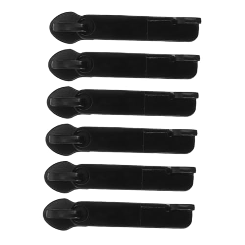Luxshiny 6 Stück Explosionsgeschützter Reißverschluss Reißverschluss-Zuggriff Ersatz-Reißverschlusslasche austauschbare Reißverschlussköpfe Metall Reißverschluss Nylon Black Luxshiny 6 Stück Explosionsgeschützter Reißverschluss Reißverschluss-Zuggriff Ersatz-Reißverschlusslasche austauschbare Reißverschlussköpfe Metall Reißverschluss Nylon Black von Luxshiny