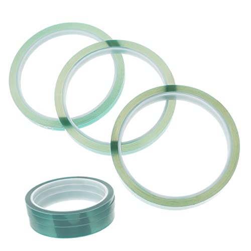 Luxshiny 6 Stück Hochtemperatur Klebeband Teiliges Hitzebeständig Isolierend für Elektronik Lötarbeiten Verschiedene Starke Haftkraft Rückstände Luxshiny 6 Stück Hochtemperatur Klebeband Teiliges Hitzebeständig Isolierend für Elektronik Lötarbeiten Verschiedene Starke Haftkraft Rückstände von Luxshiny