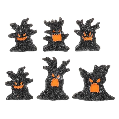 Luxshiny 6 Stück Kleine Dekoration aus Resin Spooky Ornamente für DIY Bastelprojekte und Tischdeko Halloween Party Luxshiny 6 Stück Kleine Dekoration aus Resin Spooky Ornamente für DIY Bastelprojekte und Tischdeko Halloween Party von Luxshiny