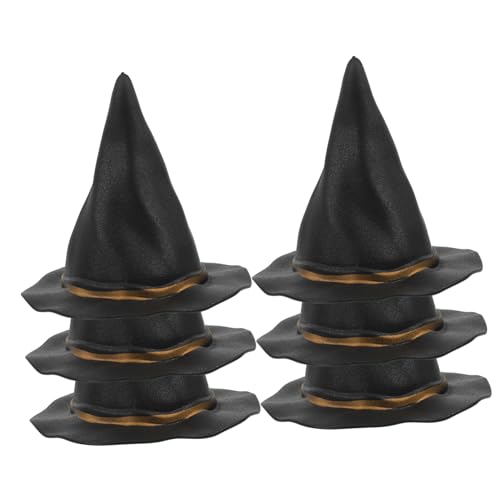 Luxshiny 6 Stück Mini Hexenhüte Halloween Weinflaschen Topper Dekoration für Partys Accessoires für Halloween Langlebig und Vielseitig für Kreative Feiern und Überraschungen Luxshiny 6 Stück Mini Hexenhüte Halloween Weinflaschen Topper Dekoration für Partys Accessoires für Halloween Langlebig und Vielseitig für Kreative Feiern und Überraschungen von Luxshiny