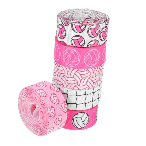 Luxshiny 6 Stück Volleyballband Volleyball Dekorationen Nähband Spielband Geschenkband Sportband Für Haare Sport Ripsband Baseball Druckband Kranzband Polyester Luxshiny 6 Stück Volleyballband Volleyball Dekorationen Nähband Spielband Geschenkband Sportband Für Haare Sport Ripsband Baseball Druckband Kranzband Polyester von Luxshiny
