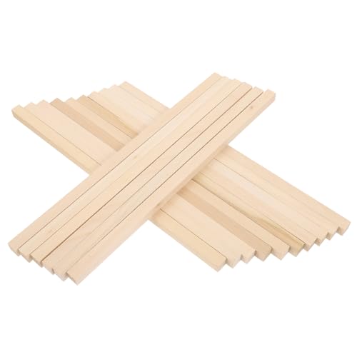 Luxshiny 60 Stück Holzbearbeitungsdübel Bastelstöcke aus Holz Holzdübel quadratische Dübel quadratische Holzstäbchen Holzbearbeitung Vorräte unvollendetes Holzhandwerk hölzern Beige Luxshiny 60 Stück Holzbearbeitungsdübel Bastelstöcke aus Holz Holzdübel quadratische Dübel quadratische Holzstäbchen Holzbearbeitung Vorräte unvollendetes Holzhandwerk hölzern Beige von Luxshiny