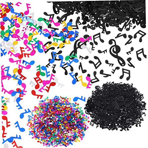 Luxshiny 8 Packungen Musiknoten Konfetti Tischdeko für Musikparty Hochzeit Streudeko für Kuchen und Kreative Bastelprojekte für Fröhliche Feiern Luxshiny 8 Packungen Musiknoten Konfetti Tischdeko für Musikparty Hochzeit Streudeko für Kuchen und Kreative Bastelprojekte für Fröhliche Feiern von Luxshiny