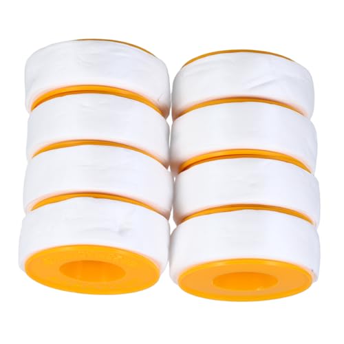 Luxshiny 8 Rollen Wasserdichtes Versiegelungsband Schlauchdichtband Klebeband Für Klempner Leckreparaturband Für Wasserleitungen Wetterfestes Klebeband Orange Ptfe Luxshiny 8 Rollen Wasserdichtes Versiegelungsband Schlauchdichtband Klebeband Für Klempner Leckreparaturband Für Wasserleitungen Wetterfestes Klebeband Orange Ptfe von Luxshiny
