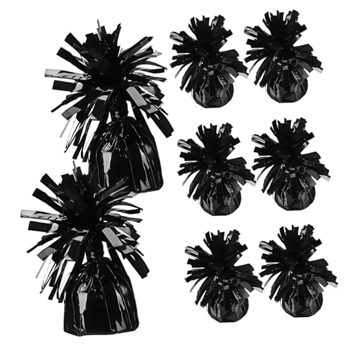 Luxshiny 8 Stück Ballongewicht Blocks Schicke Halterung für Luftballons für Hochzeiten Geburtstagsfeiern und Feste und Wiederverwendbar Glänzendes Design von Luxshiny