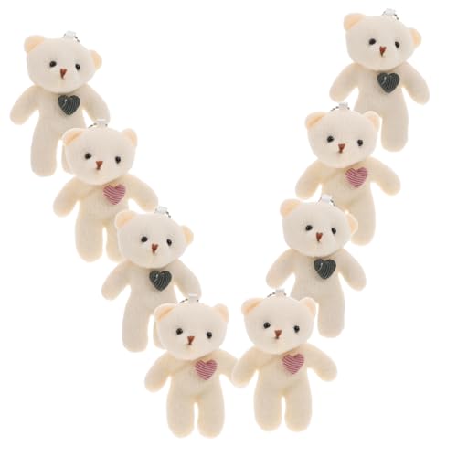 Luxshiny 8 Stück Mini Schlüsselanhänger Plüsch Teiliges mit Herzen für Taschen und Handtaschendekoration Perfektes Mitgebsel für Partys und an Freunde Luxshiny 8 Stück Mini Schlüsselanhänger Plüsch Teiliges mit Herzen für Taschen und Handtaschendekoration Perfektes Mitgebsel für Partys und an Freunde von Luxshiny
