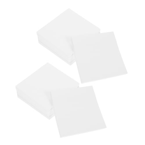 Luxshiny 80 Blatt -Notizbuch Haftnotizblöcke leeres Blatt Große Bürogeschenke ästhetisches Schreibtischzubehör Japanische Schreibwaren Schulmaterial Schulfundierung Papier Weiß von Luxshiny