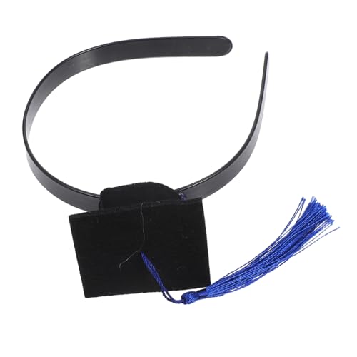 Luxshiny Abschlusskappe Stirnband Verstellbare Graduierungskappe Puppenabschlusshut Abschlusskappe Für Studenten Party-kappe Abschlussfeier Top-stirnband Kappen Mini-stirnband Plastik Blue Luxshiny Abschlusskappe Stirnband Verstellbare Graduierungskappe Puppenabschlusshut Abschlusskappe Für Studenten Party-kappe Abschlussfeier Top-stirnband Kappen Mini-stirnband Plastik Blue von Luxshiny