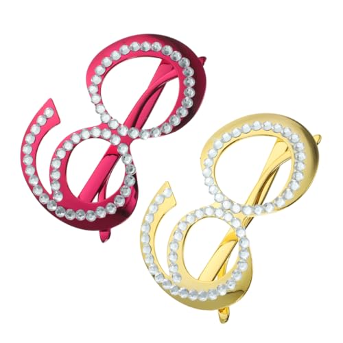 Luxshiny Geburtstagsbrille Leichte Partybrillen mit Zahlen Design in Gold und Rot Lustige Fotoaccessoires für Geburtstagsfeier und Einzigartige Partybrillen für Geburtstag Luxshiny Geburtstagsbrille Leichte Partybrillen mit Zahlen Design in Gold und Rot Lustige Fotoaccessoires für Geburtstagsfeier und Einzigartige Partybrillen für Geburtstag von Luxshiny