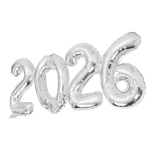 Luxshiny Großer Folienballon Mit Der Zahl 2026 377 Zoll Großer Digitaler Silvesterballon Für Abschlussdekorationen Hochzeiten Valentinstag Brautpartys Luxshiny Großer Folienballon Mit Der Zahl 2026 377 Zoll Großer Digitaler Silvesterballon Für Abschlussdekorationen Hochzeiten Valentinstag Brautpartys von Luxshiny