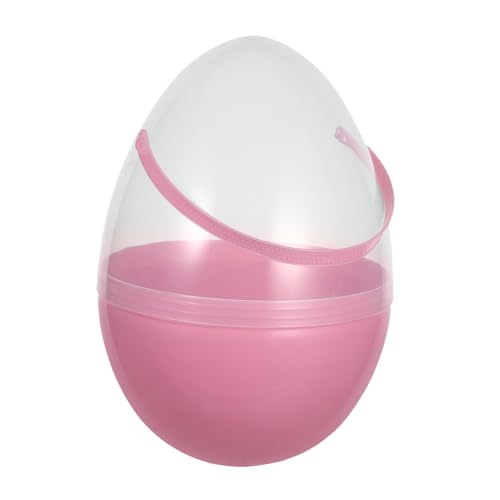 Luxshiny Großer Ostereierbehälter aus Kunststoff Befüllbare Jumbo Ostereier mit Griff für Ostern Dekoration und Aufbewahrung von Überraschungen und Geschenken Luxshiny Großer Ostereierbehälter aus Kunststoff Befüllbare Jumbo Ostereier mit Griff für Ostern Dekoration und Aufbewahrung von Überraschungen und Geschenken von Luxshiny