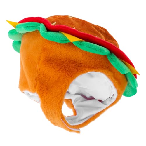 Luxshiny Hamburger Mütze für Männer und Frauen Lustiger Partyhut für Halloween und Mottopartys Kreatives Fast Food Accessoire Passend für Aufführungen und Feiern Luxshiny Hamburger Mütze für Männer und Frauen Lustiger Partyhut für Halloween und Mottopartys Kreatives Fast Food Accessoire Passend für Aufführungen und Feiern von Luxshiny