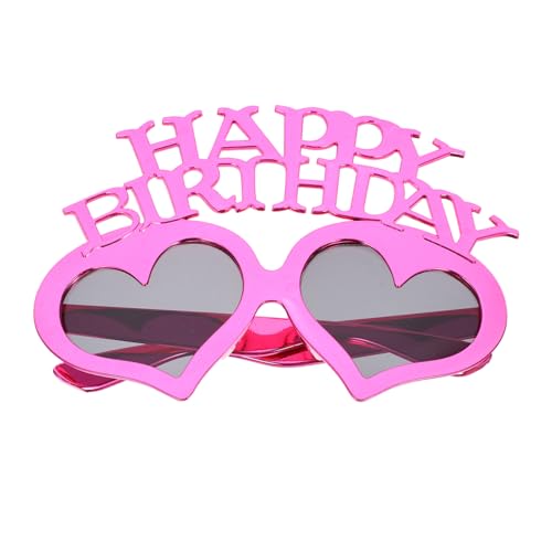 Luxshiny Happy Birthday Partybrille Herzform Kreative Foto Requisiten Leicht und Tragbar für Geburtstagsfeiern Partys Strandfeiern Luxshiny Happy Birthday Partybrille Herzform Kreative Foto Requisiten Leicht und Tragbar für Geburtstagsfeiern Partys Strandfeiern von Luxshiny