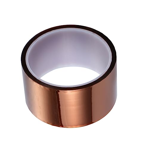 Luxshiny Hitzebeständiges Polyimid Klebeband Temperaturbeständiges Elektronik Isolierband Silikonbeschichtetes Reißfestes Schutzband für Leiterplatten und Wellenlöten von Luxshiny